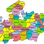 madhya pradesh map with cities